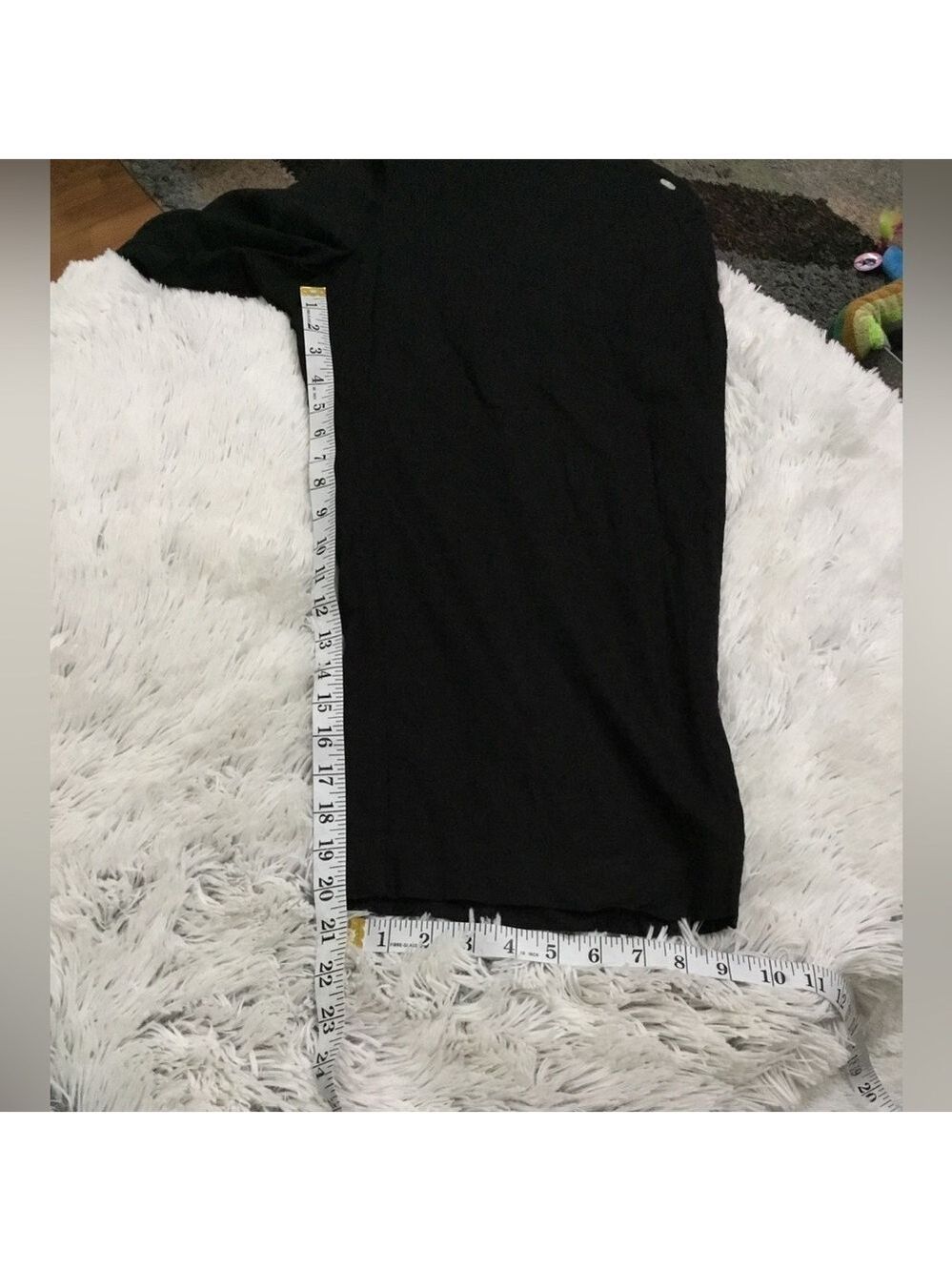 Croft & Barrow black capri Womans size XL New with tags with flaw - Picture 3 of 13